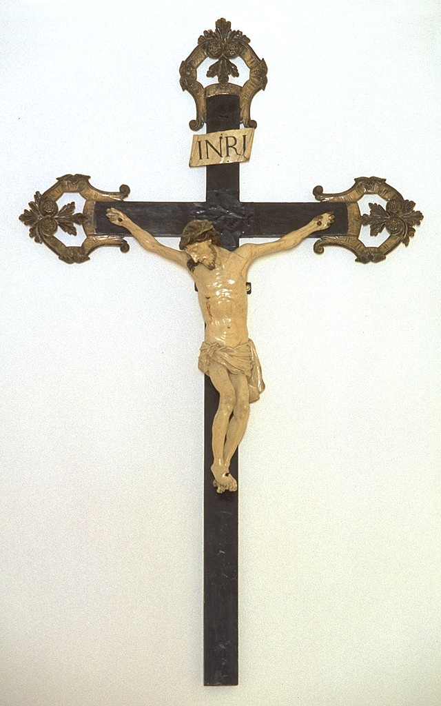 Gesù Cristo crocifisso (scultura, opera isolata) - ambito ferrarese (prima metà sec. XVIII)