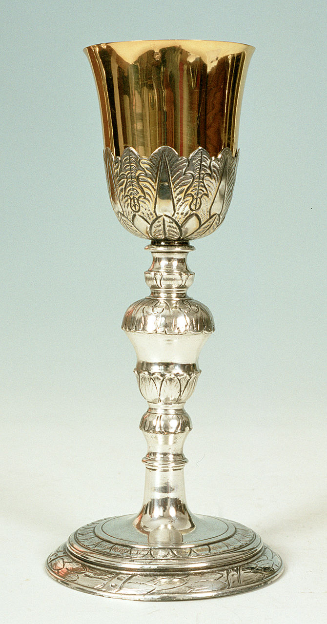 calice, opera isolata - bottega ferrarese (prima metà sec. XVIII)