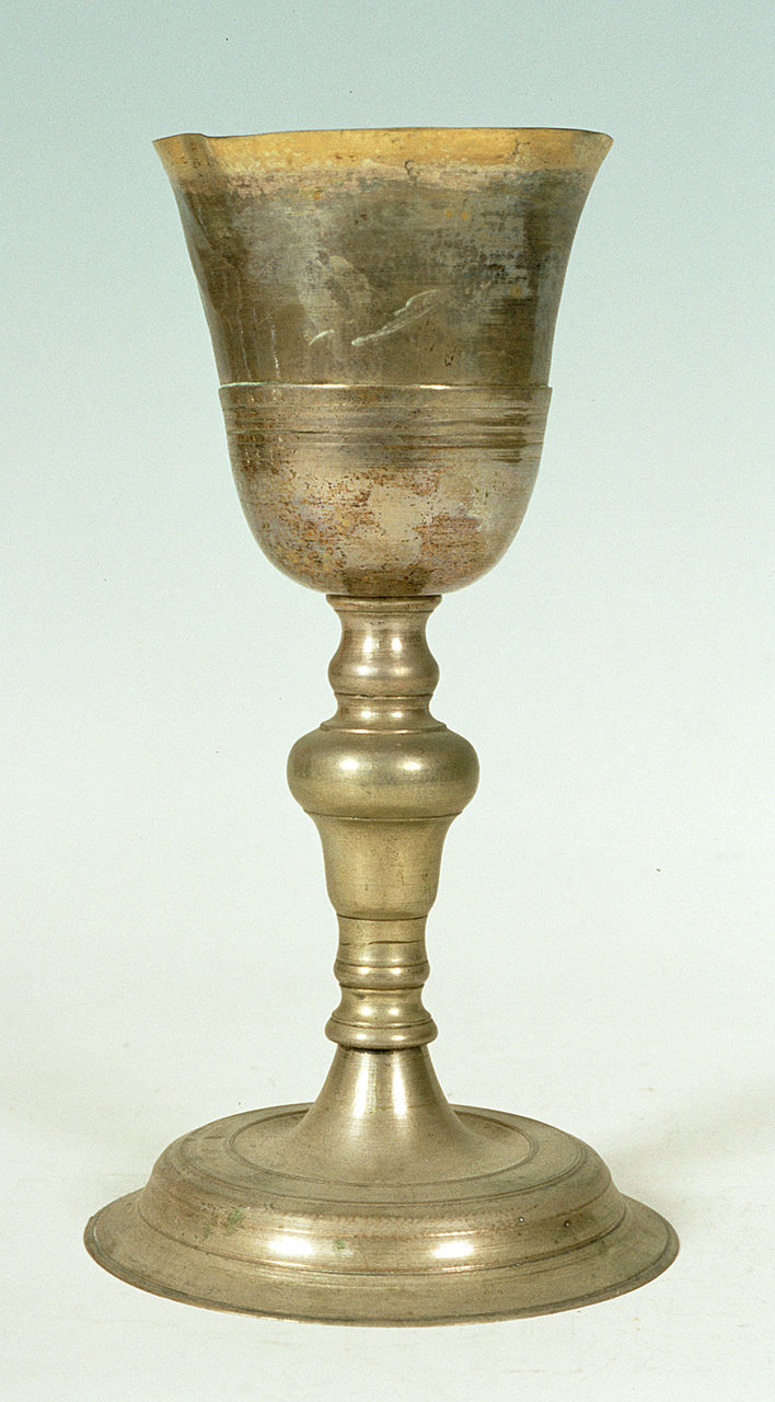 calice, opera isolata - bottega ferrarese (sec. XVIII)