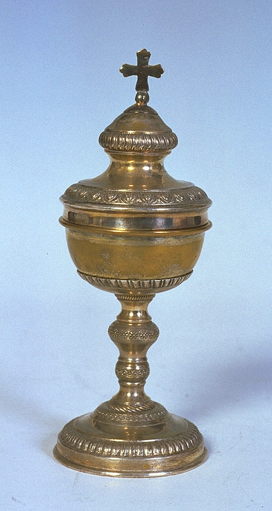 pisside da viatico, opera isolata - produzione italiana (primo quarto sec. XX)