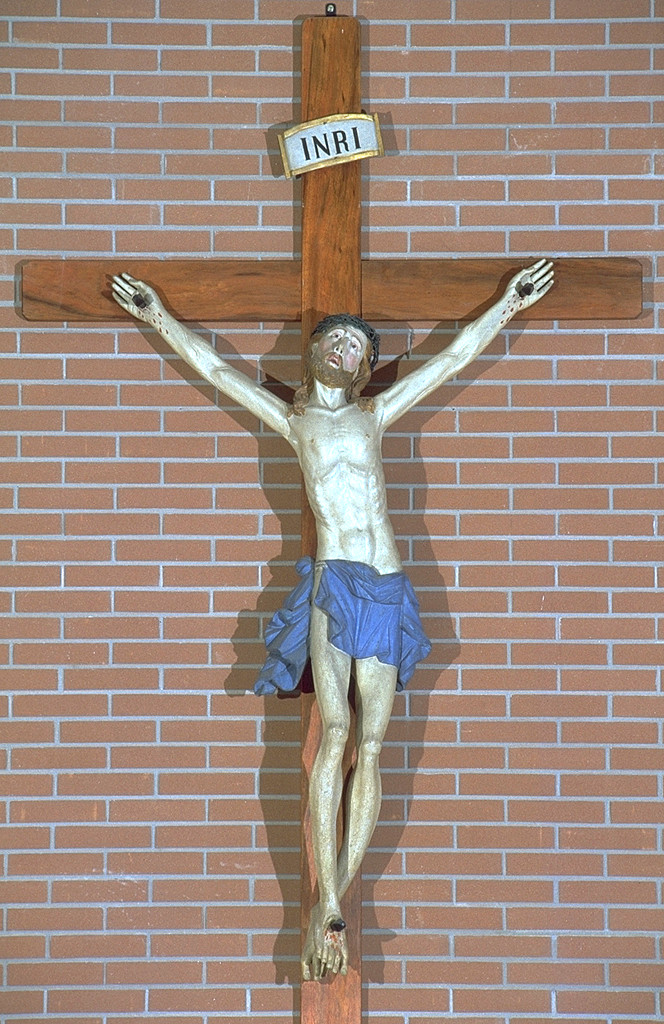 crocifisso, opera isolata - ambito ferrarese (sec. XIX)