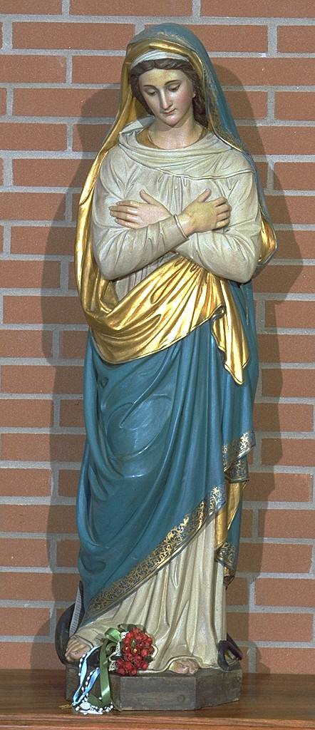 Immacolata concezione (statua, opera isolata) - produzione italiana (sec. XX)