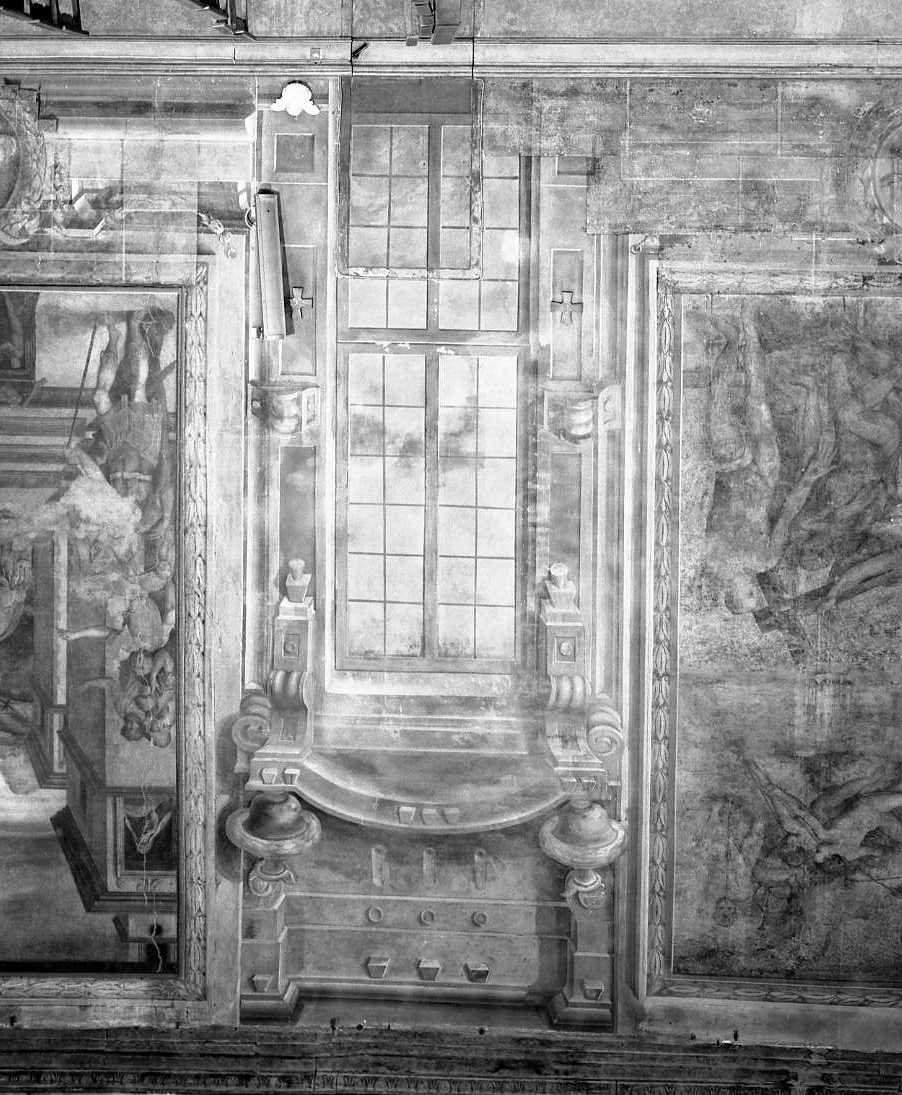 finta architettura (dipinto) di Scala Francesco (sec. XVII)