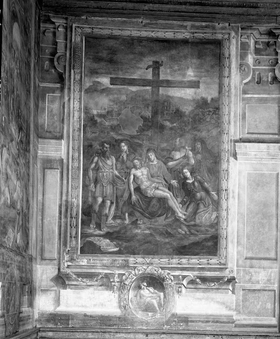 Deposizione (dipinto) di Filippi Camillo (cerchia) (sec. XVI)
