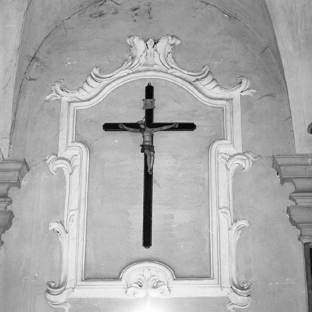 crocifisso - bottega emiliana (sec. XVIII)