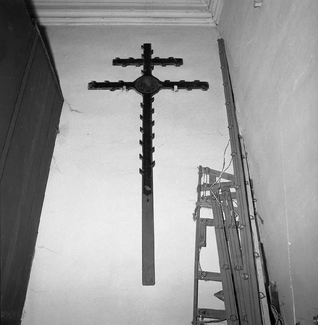 croce processionale - bottega emiliana (sec. XVII)