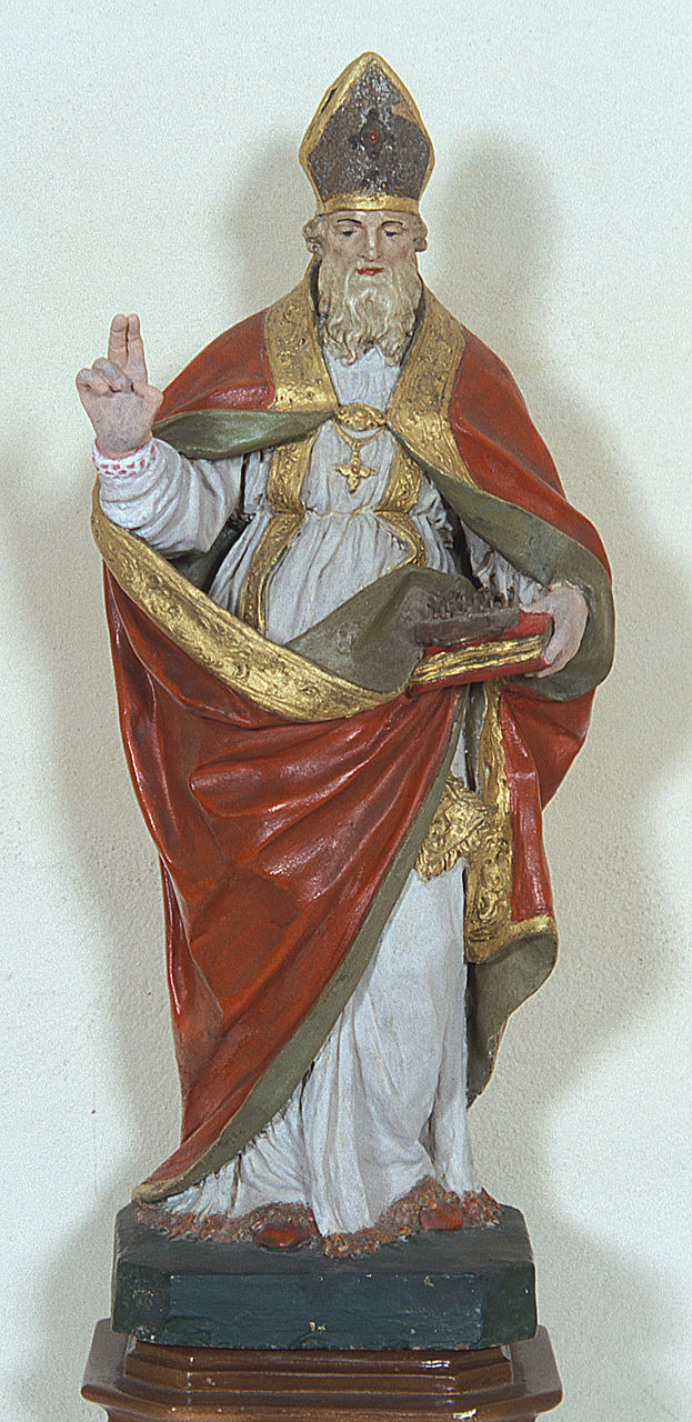 San Biagio (statua) - ambito ferrarese (sec. XVIII)