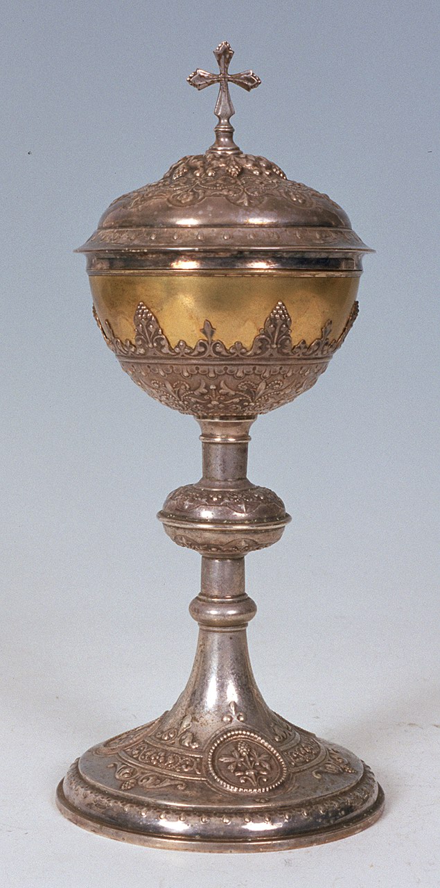 pisside, opera isolata - ambito ferrarese (fine/inizio secc. XIX/ XX)