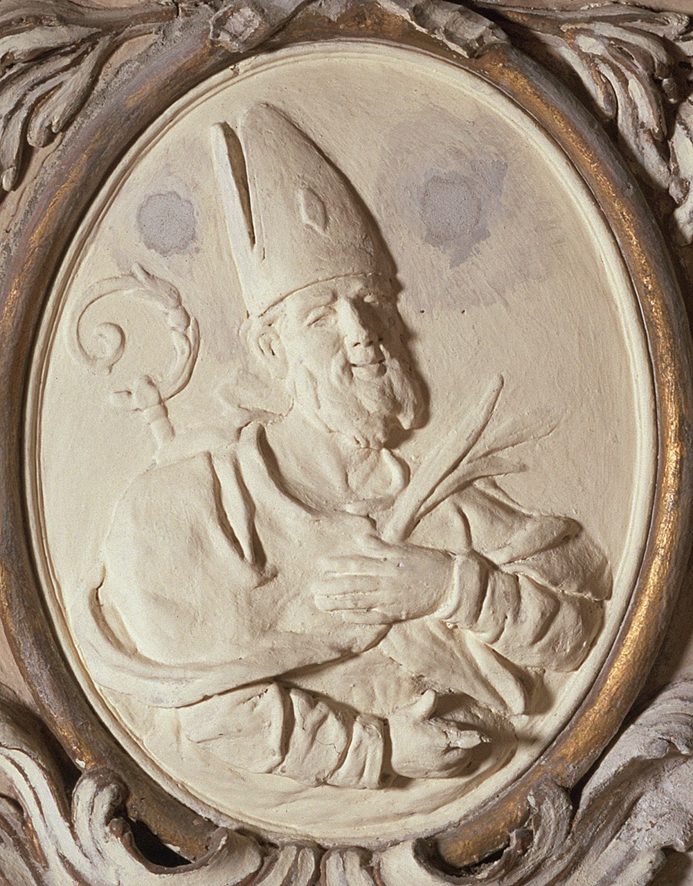 San Tommaso Beket (rilievo, opera isolata) - ambito ferrarese (seconda metà sec. XVIII)