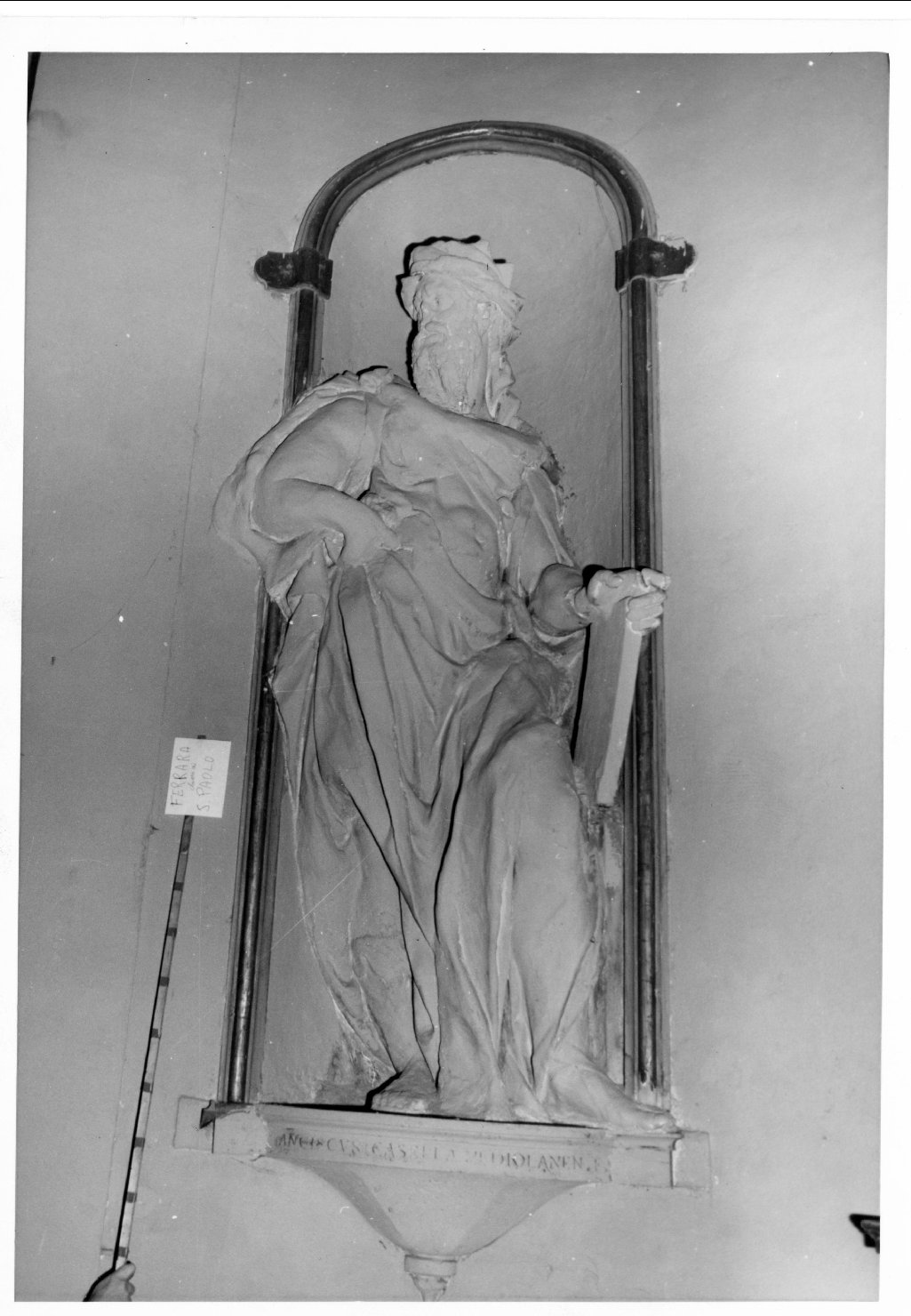profeta (statua) di Casella Francesco (fine/inizio secc. XVI/ XVII)