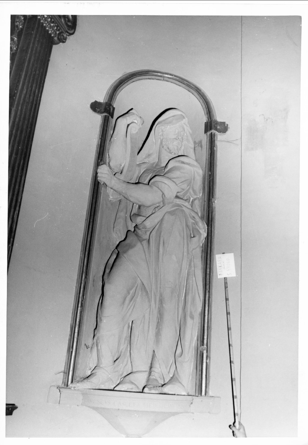 profeta (statua) di Casella Francesco (fine/inizio secc. XVI/ XVII)