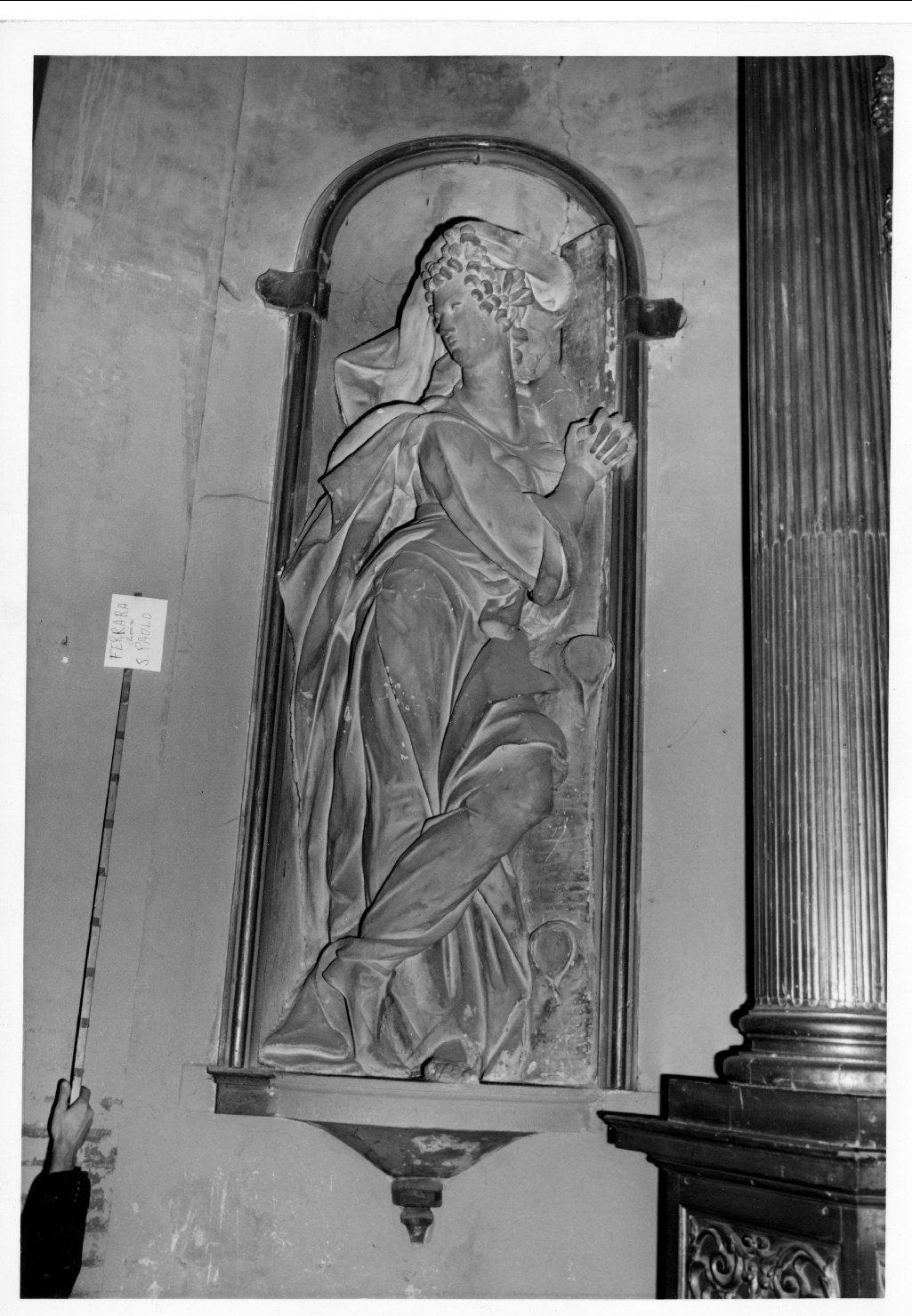 sibilla (statua, elemento d'insieme) di Casella Francesco (fine/inizio secc. XVI/ XVII)