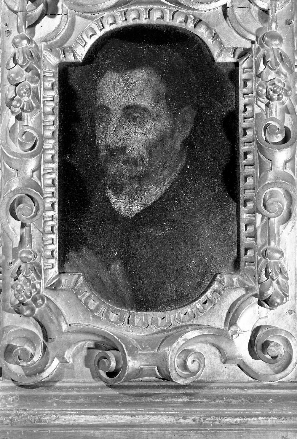 ritratto d'uomo (dipinto) di Filippi Sebastiano detto Bastianino (sec. XVI)