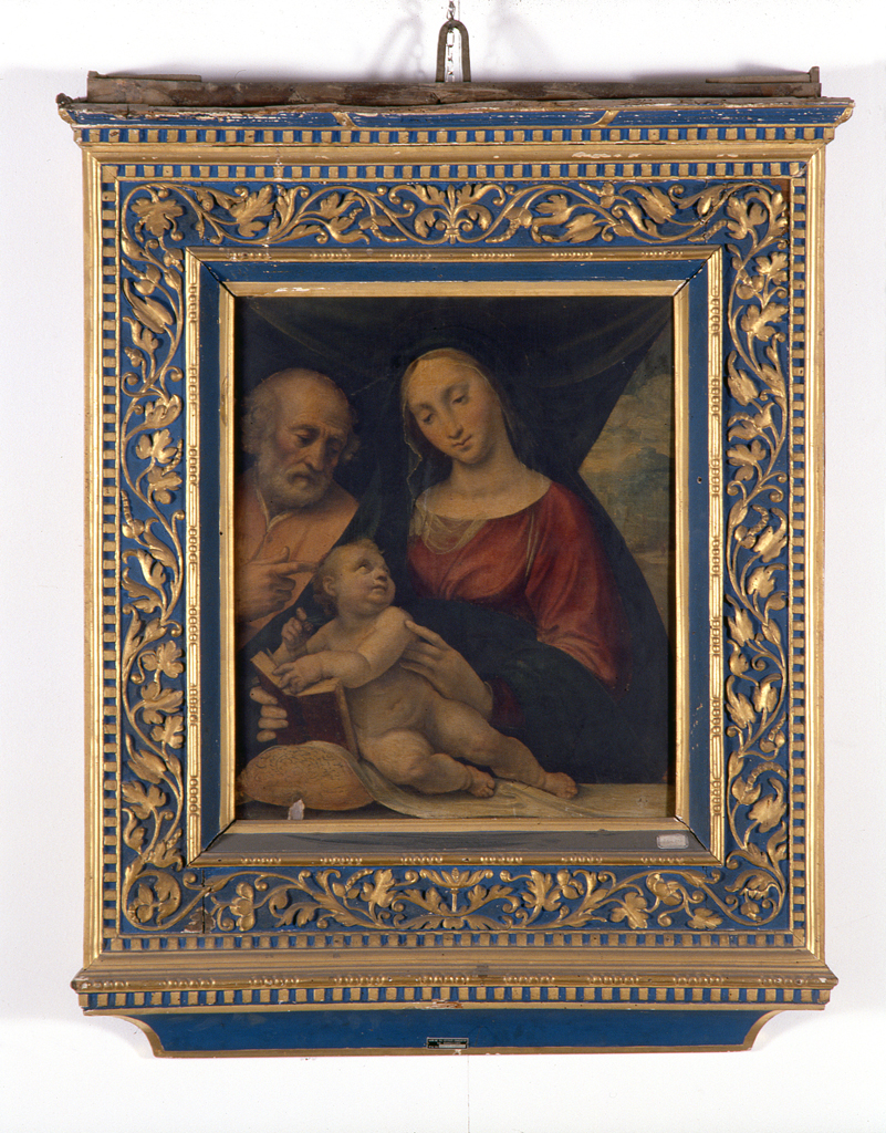 Sacra Famiglia (dipinto) - ambito emiliano-romagnolo (prima metà sec. XVI)