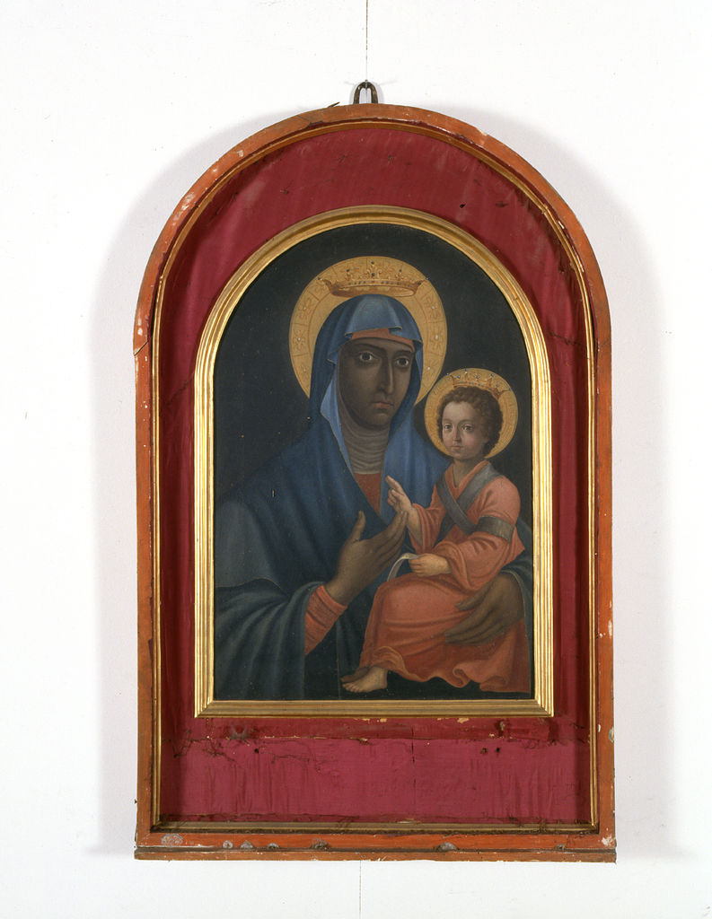 Madonna di San Luca, Madonna con Bambino (dipinto) - ambito bolognese (secc. XVIII/ XIX)