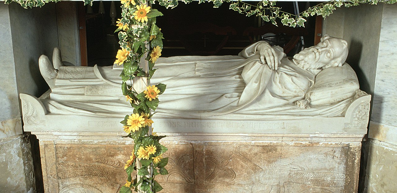 San Leo, Santo (scultura) di Zilocchi L (sec. XX)
