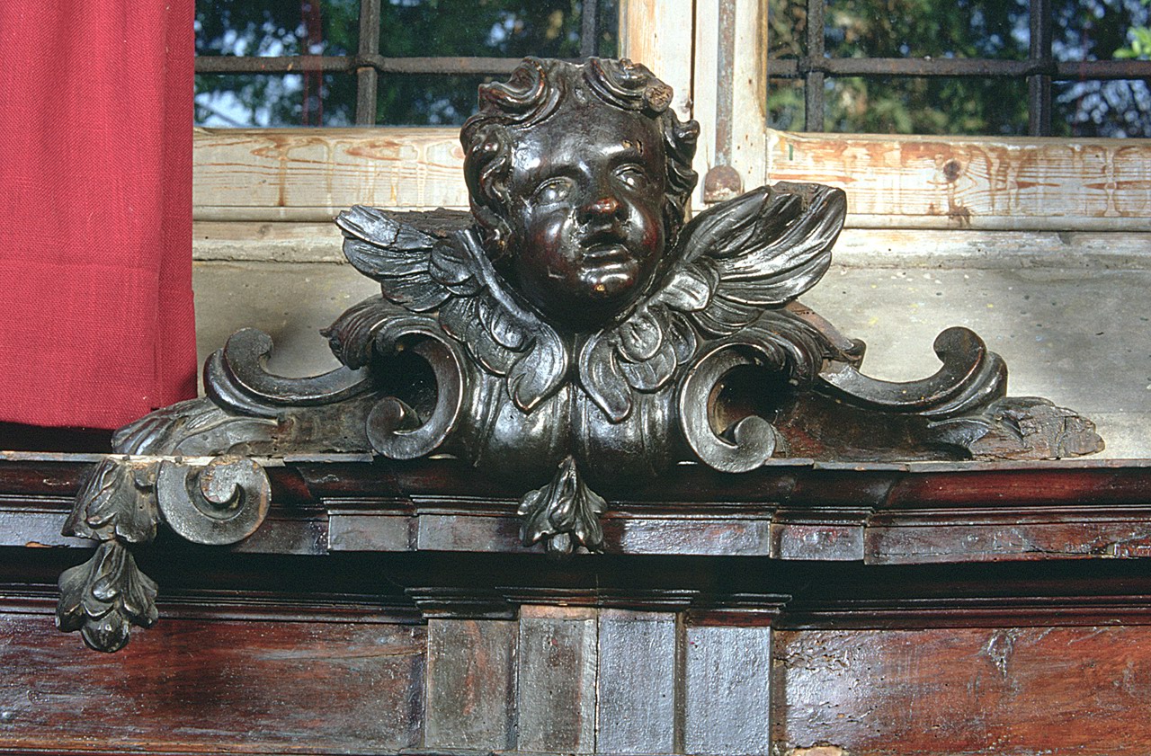 cherubino (scultura, serie) - bottega ferrarese (primo quarto sec. XVIII)
