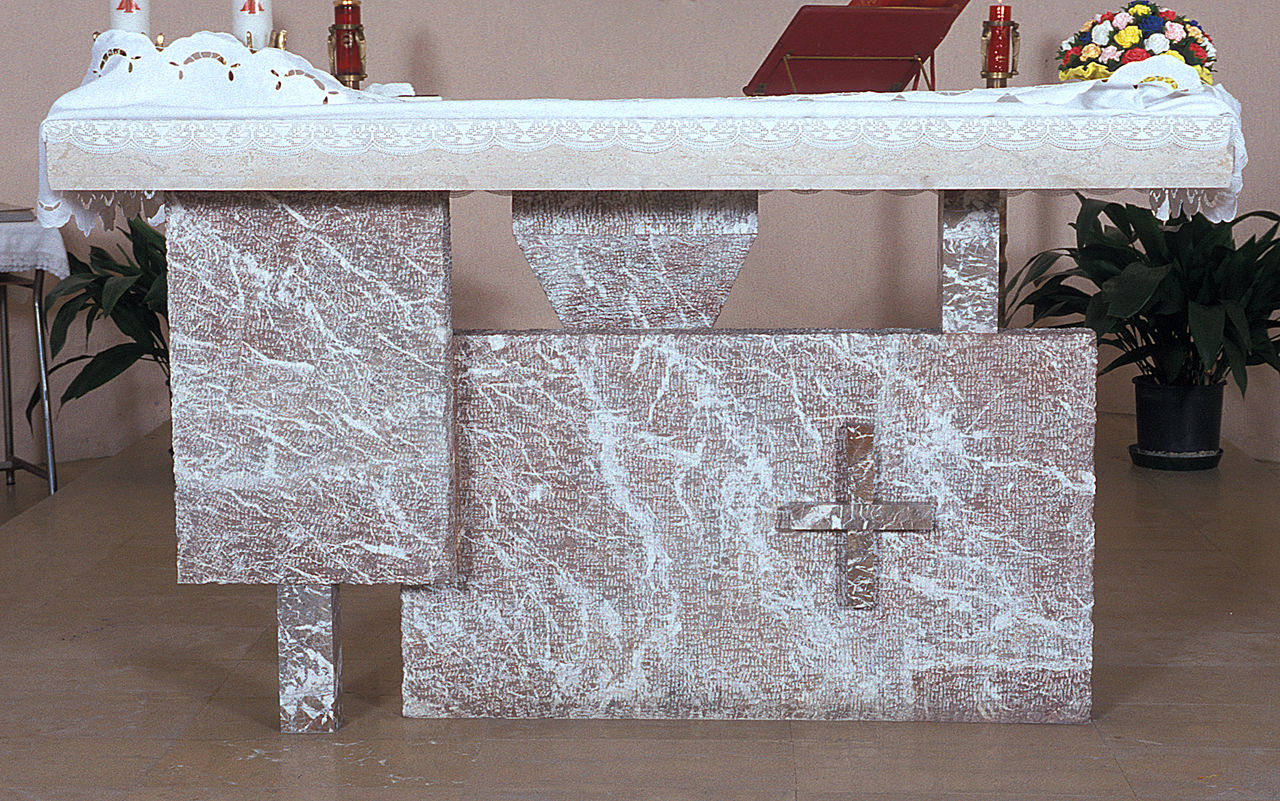 altare maggiore - bottega veronese (sec. XX)