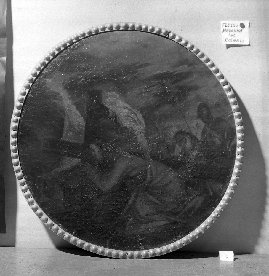 Salita al Calvario, misteri del rosario (dipinto, ciclo) - ambito bolognese (fine sec. XVII)