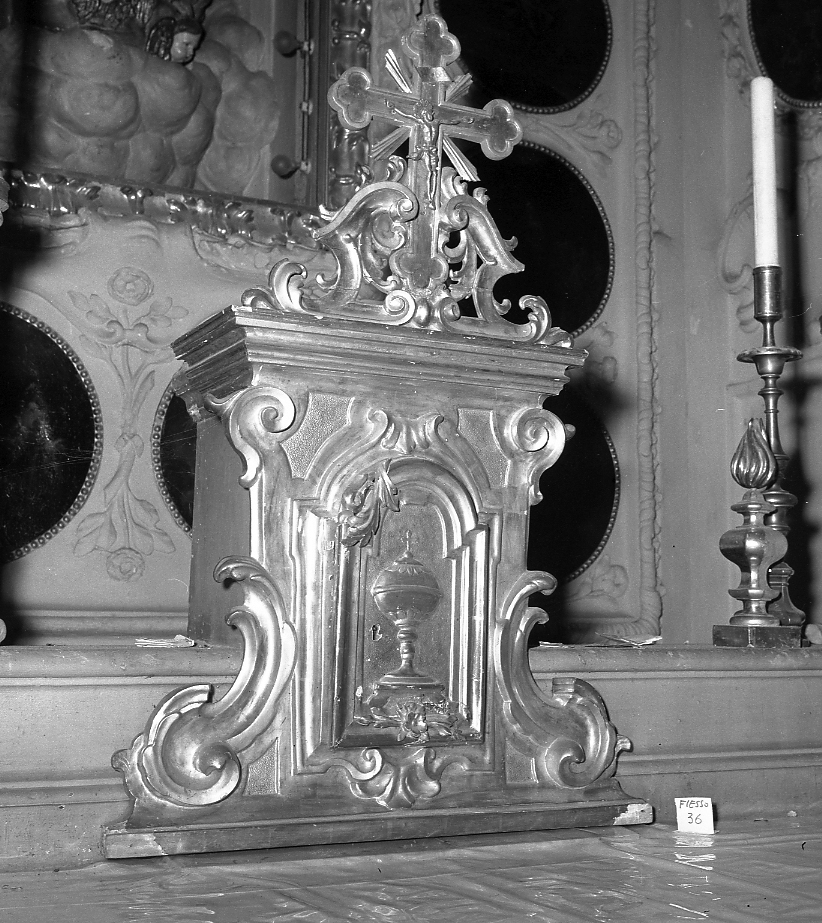tabernacolo - bottega italiana (sec. XVIII)