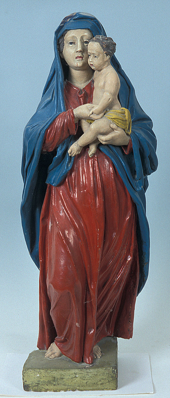 Madonna con Bambino (statua) - bottega ferrarese (fine/inizio secc. XVIII/ XIX)