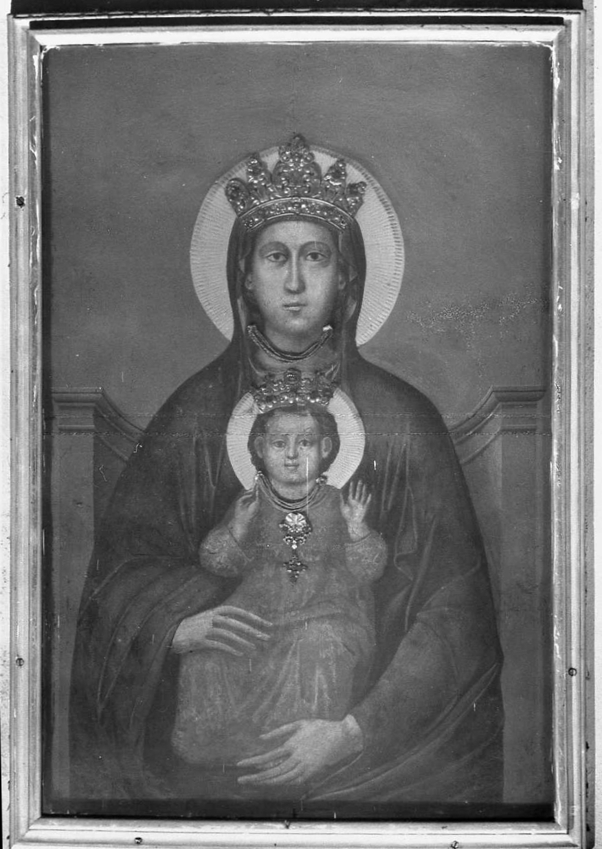 Madonna delle febbri, Madonna con Bambino (dipinto) di Giotto di Bondone (attribuito) (sec. XIV)
