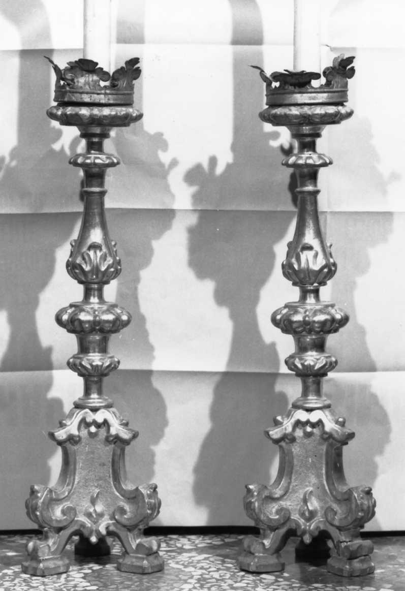 candeliere - ambito emiliano (metà sec. XVIII)