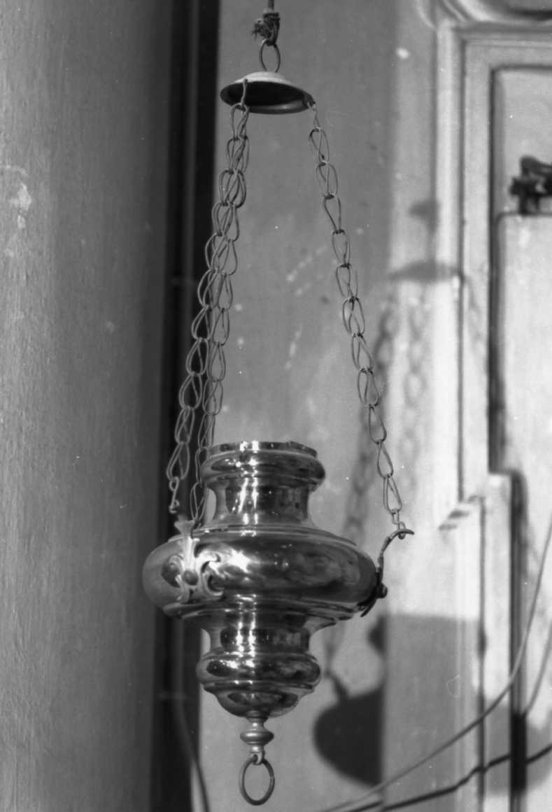 lampada pensile - ambito emiliano (secondo quarto sec. XVIII)