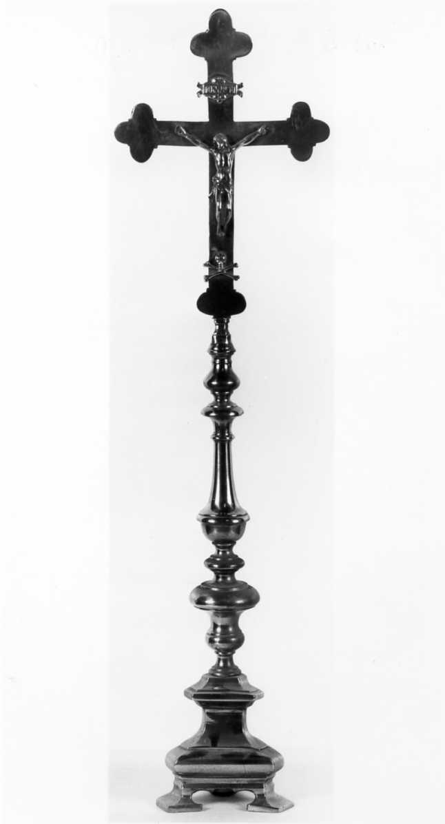 croce d'altare, elemento d'insieme - ambito emiliano (sec. XVIII)
