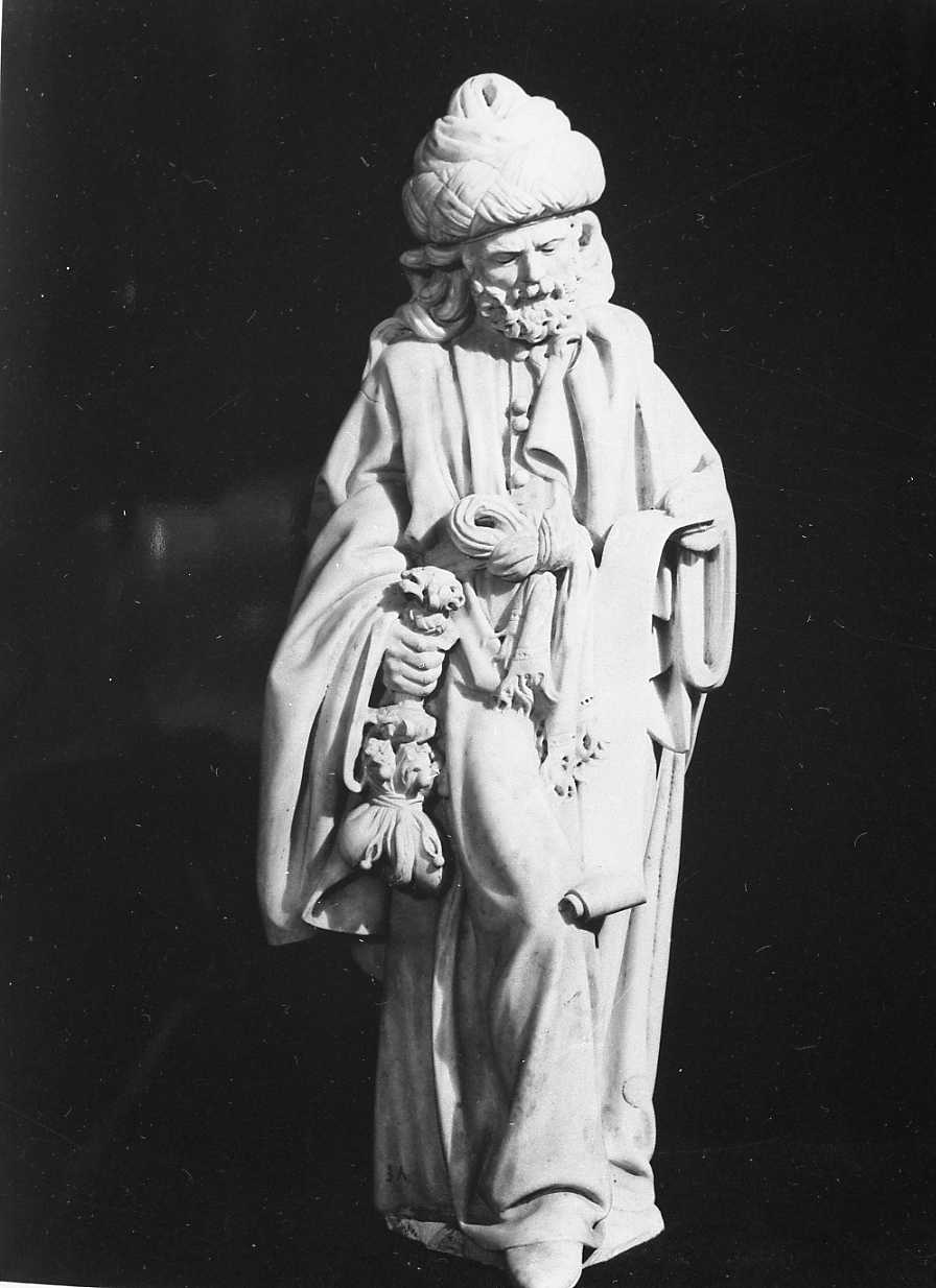 Cristo in pietà e angeli (scultura, elemento d'insieme) di Niccolò de Apulia detto Niccolò dell'Arca (sec. XV)