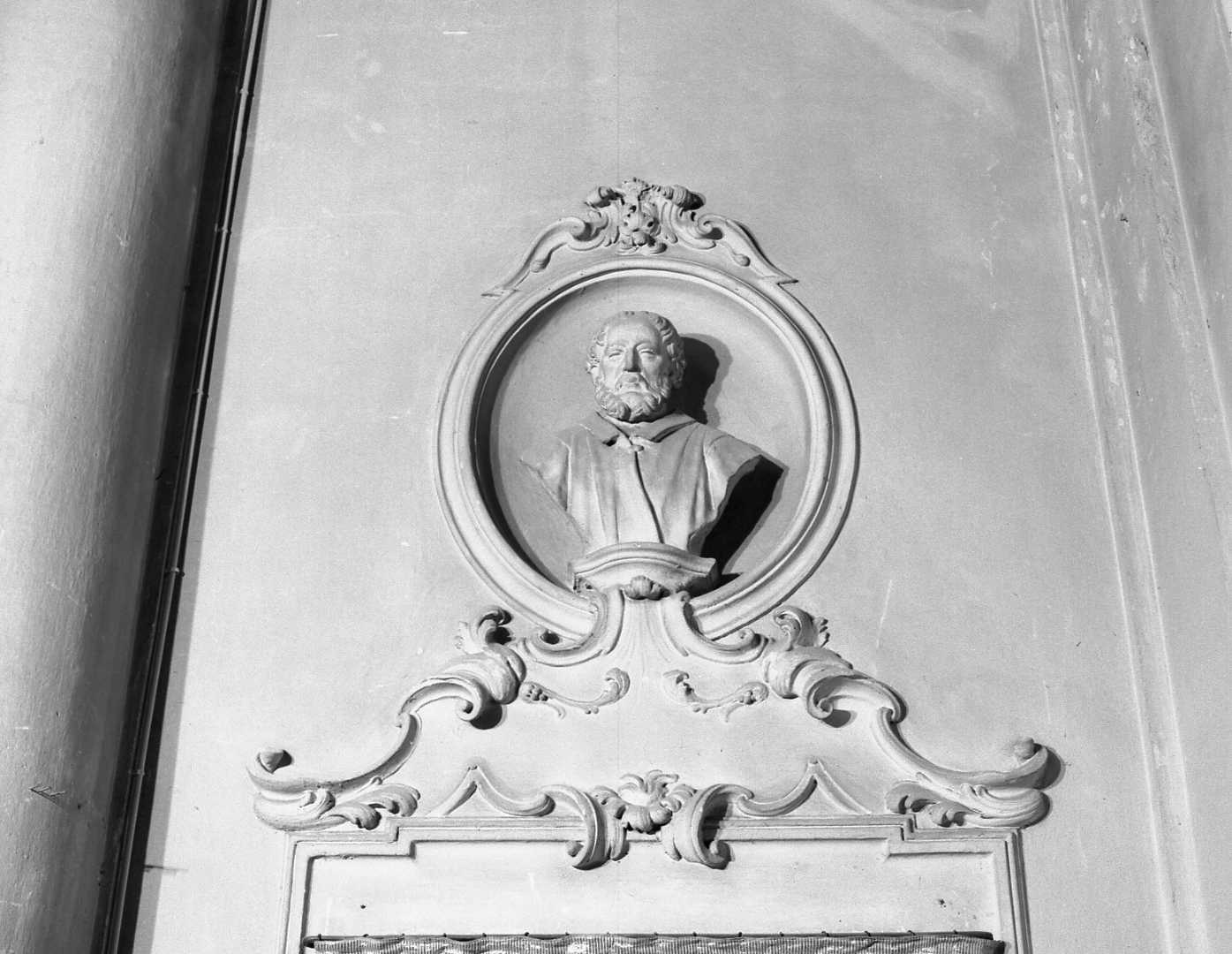 Busto maschile (statua) - ambito emiliano (sec. XVIII)