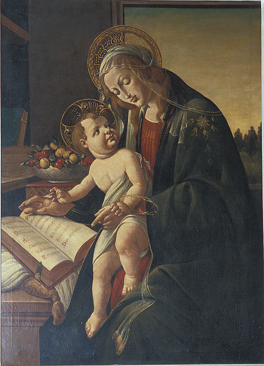 Madonna con Bambino (dipinto) - ambito italiano (sec. XX)