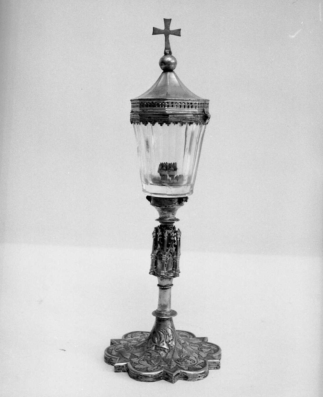 reliquiario - a calice - manifattura veneta (?) (secc. XIV/ XV)