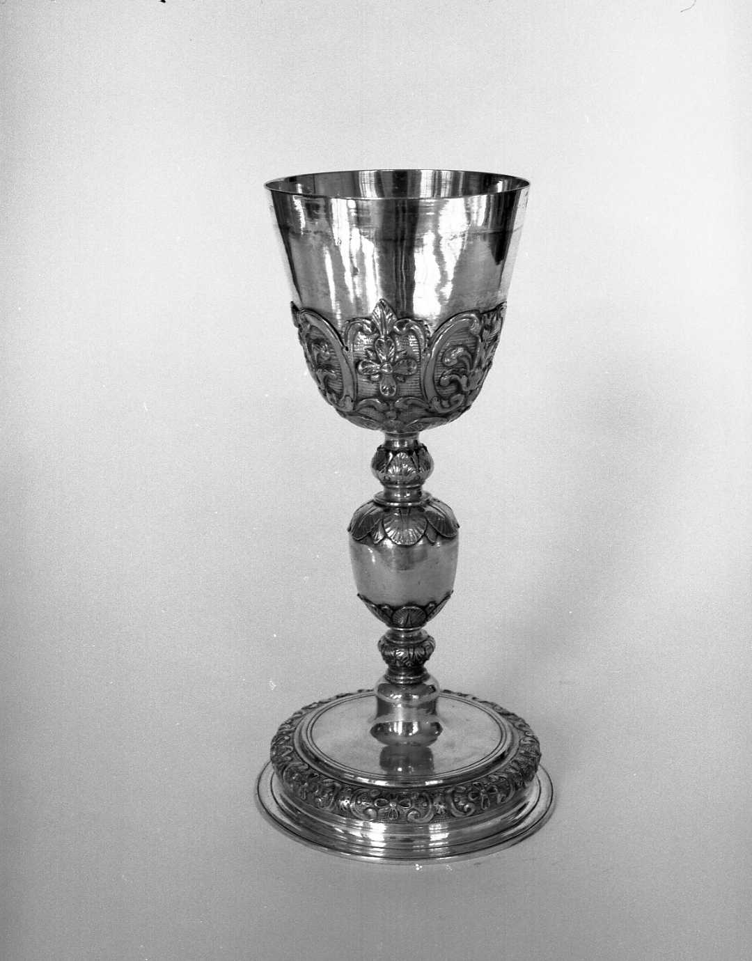 calice - ambito emiliano (secc. XVII/ XVIII)