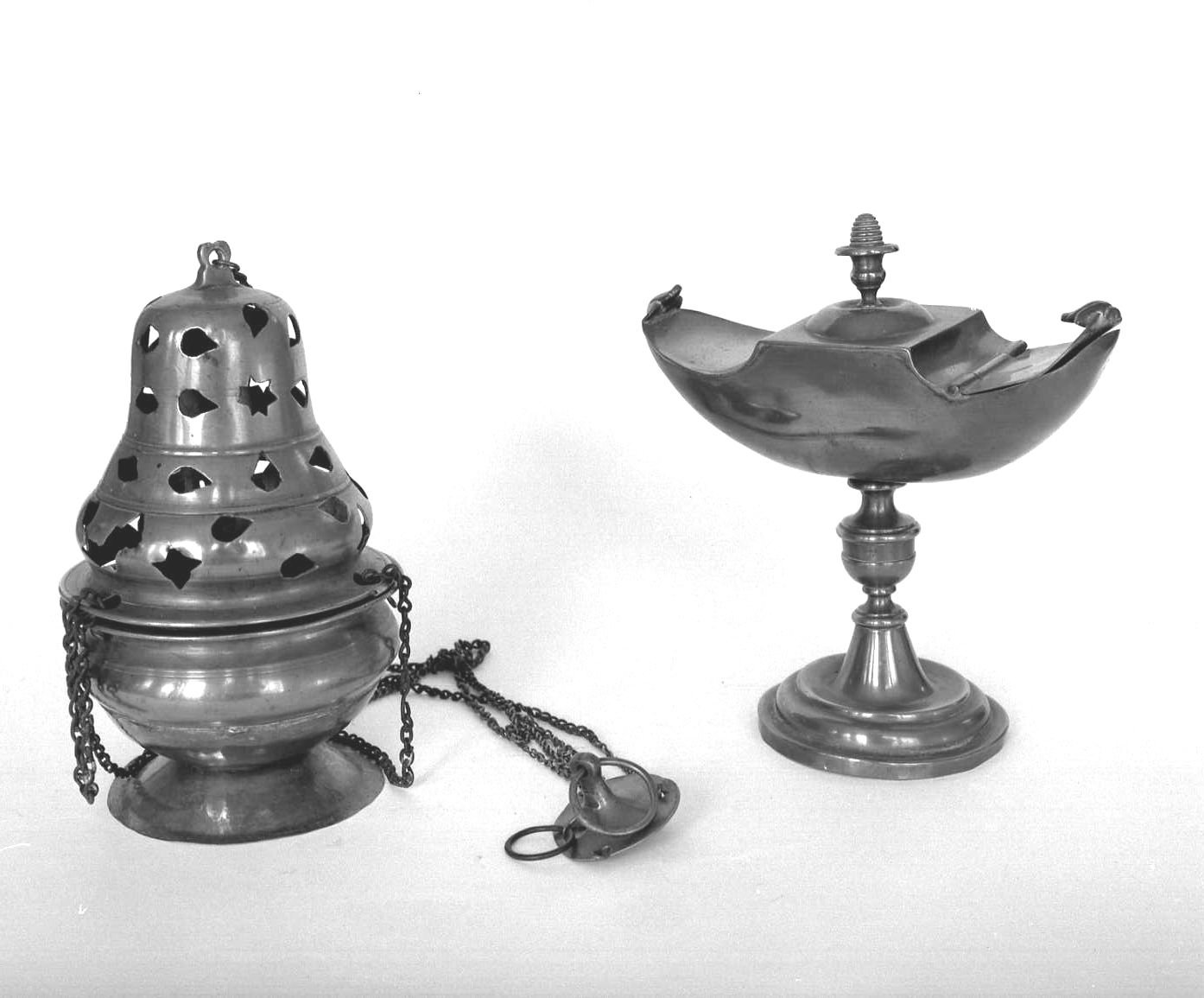 navicella portaincenso - ambito emiliano (metà sec. XVIII)