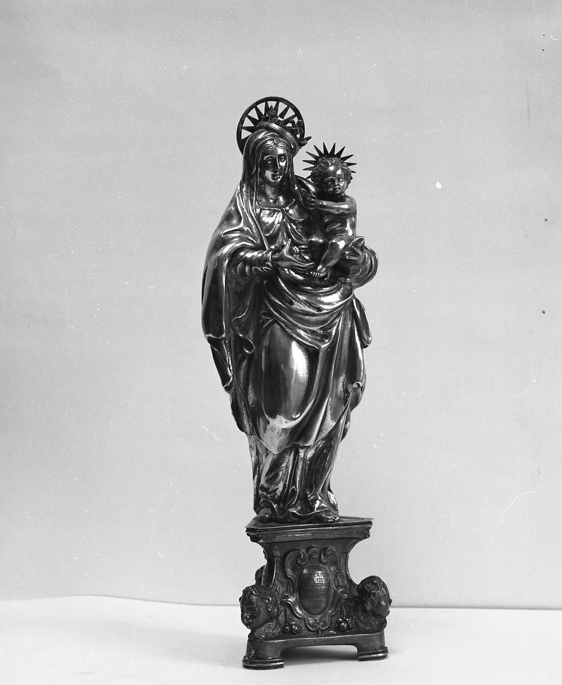 Madonna con Bambino (reliquiario - a statuetta) - ambito emiliano (sec. XVII)