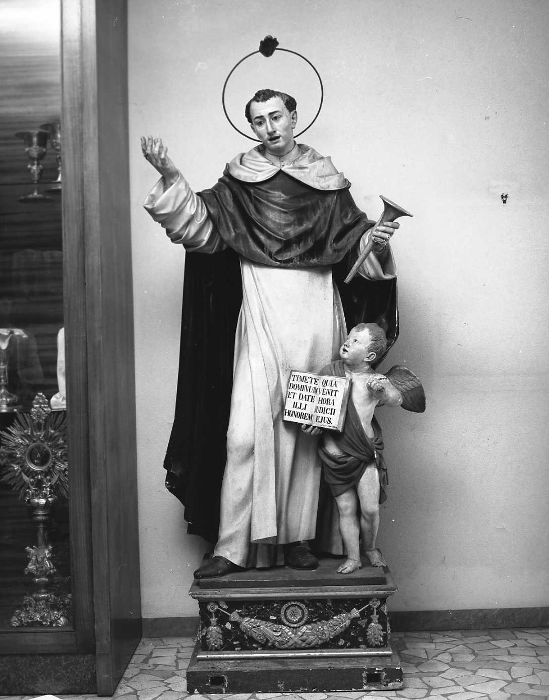 San Vincenzo Ferrer (statua) - bottega Graziani (sec. XIX)