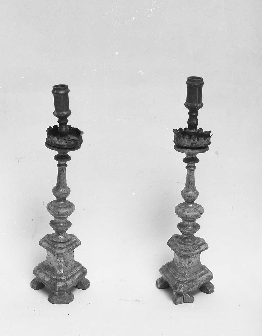 candeliere - ambito emiliano (primo quarto sec. XVII)