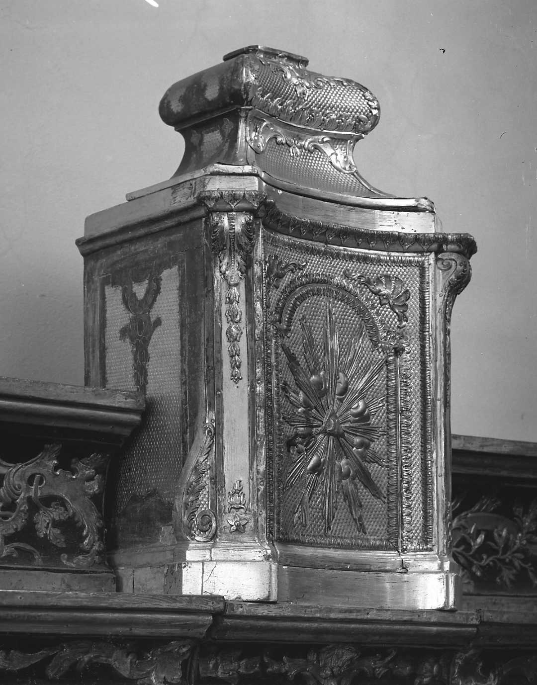 tabernacolo - ambito emiliano (metà sec. XVIII)