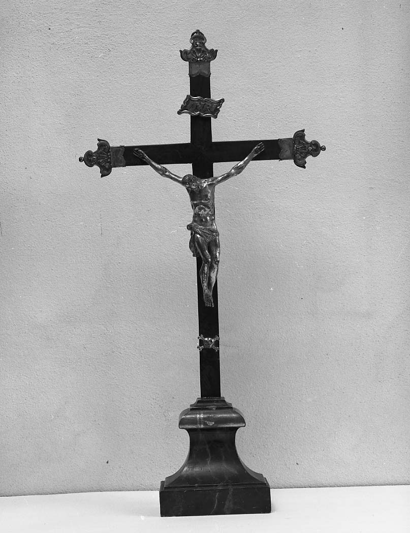 croce da tavolo - ambito emiliano (fine/inizio secc. XVIII/ XIX)