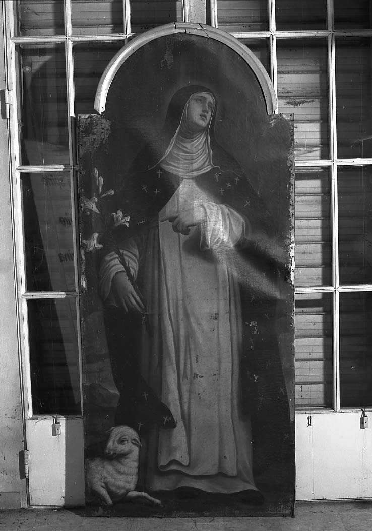 Sant'Agnese da Montepulciano (dipinto) di Dardani Pietro (sec. XVIII)