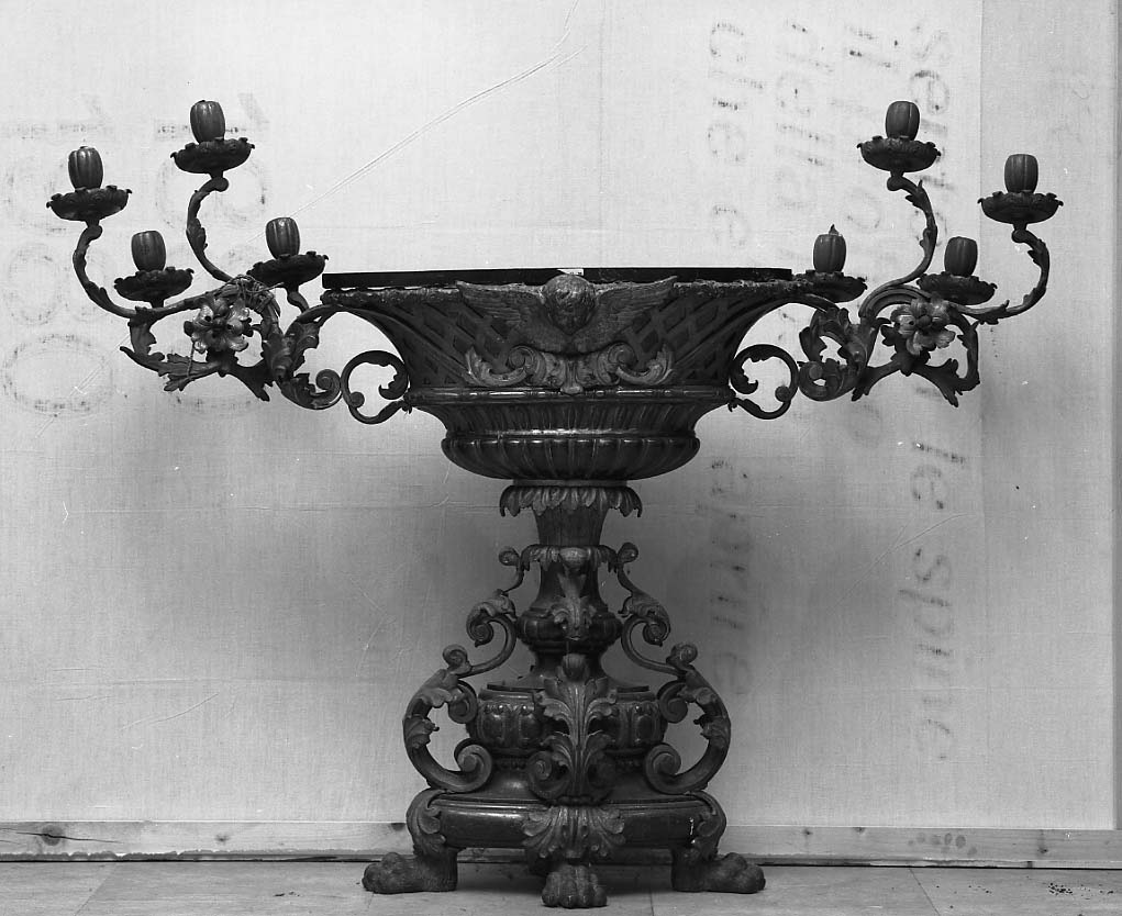 espositorio eucaristico - produzione emiliana (ultimo quarto sec. XIX)