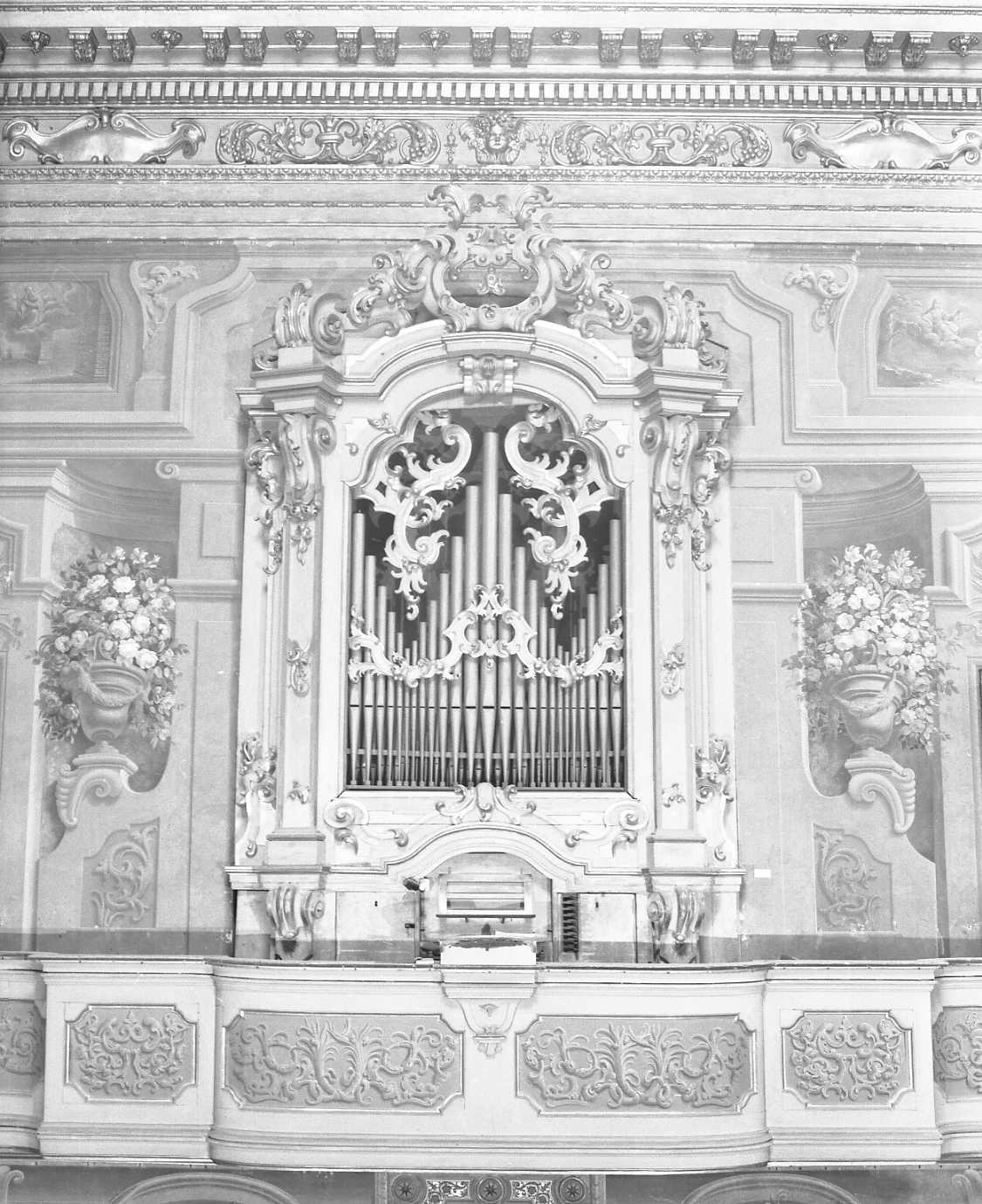cassa d'organo di Tomba Ludovico, Palmerini Antonio, Bonomi Pietro (sec. XVIII)