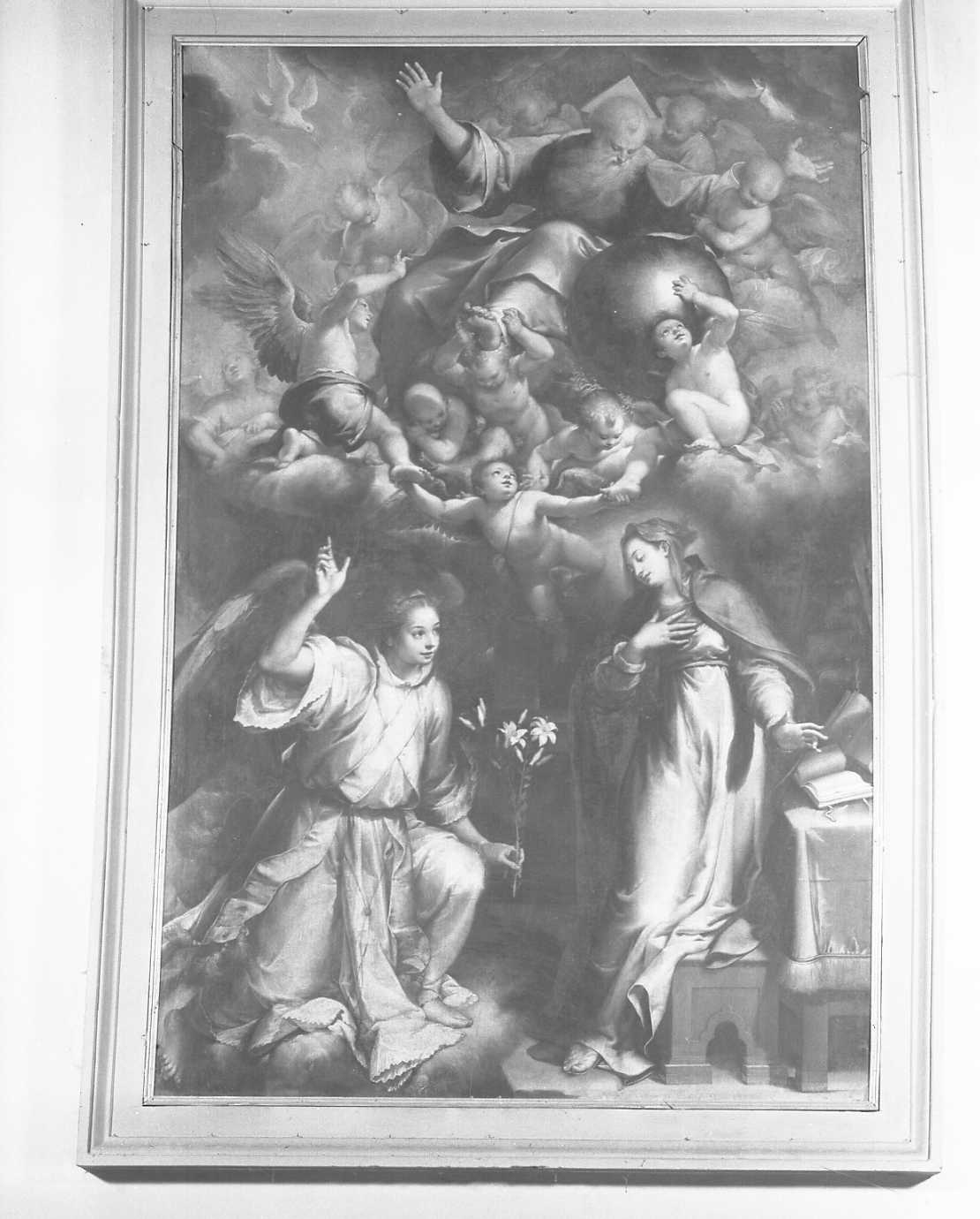 annunciazione (dipinto) di Calvaert Denys detto Dionisio fiammingo (secc. XVI/ XVII)