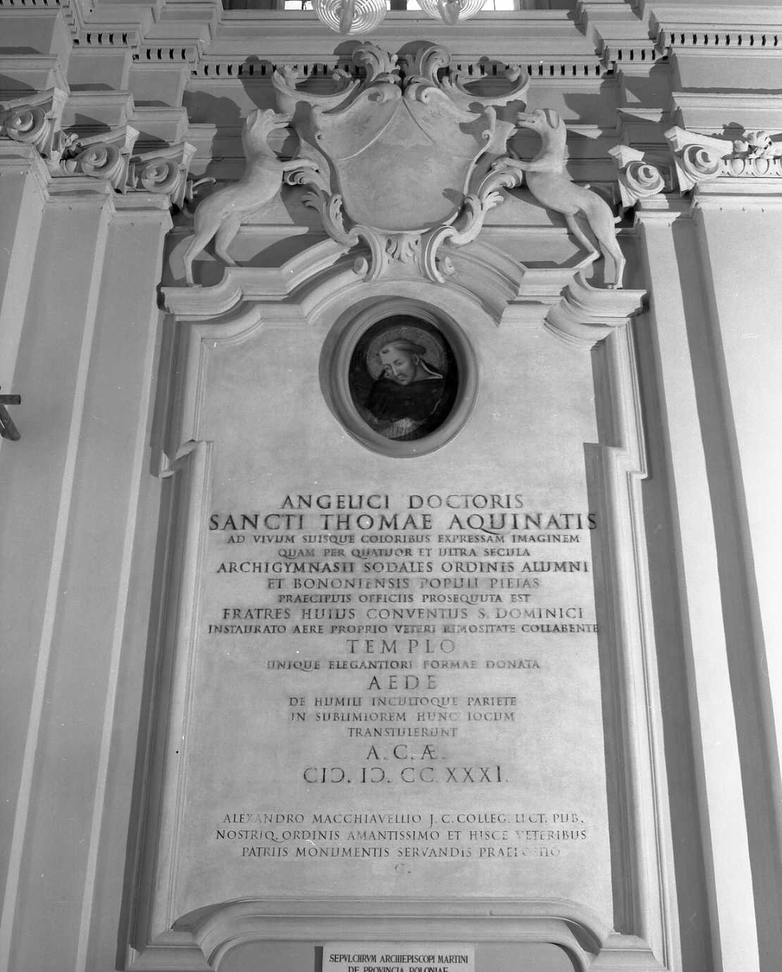 lapide documentaria - ambito emiliano (sec. XVIII)