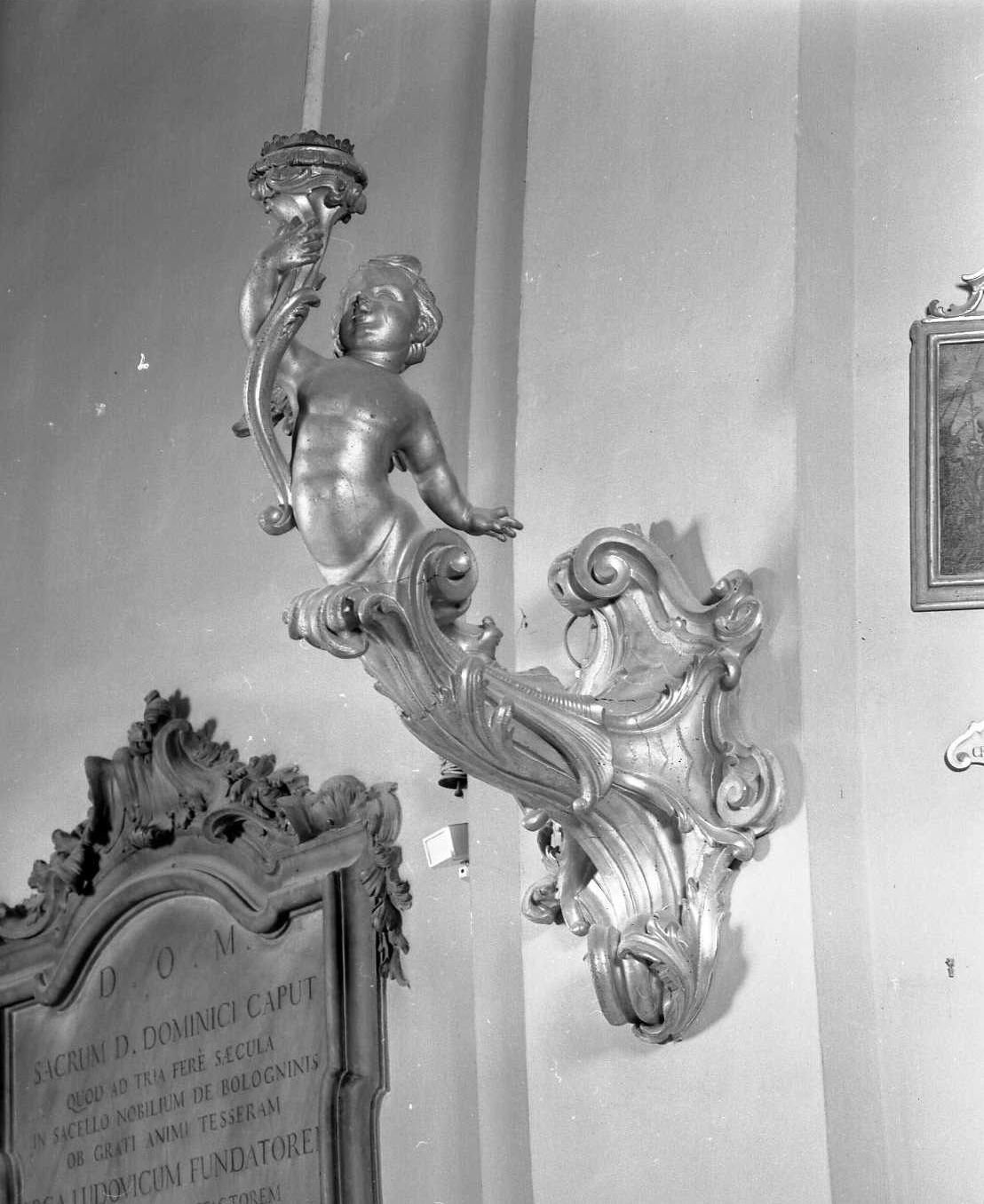 candeliere da parete - ambito emiliano (sec. XVII)