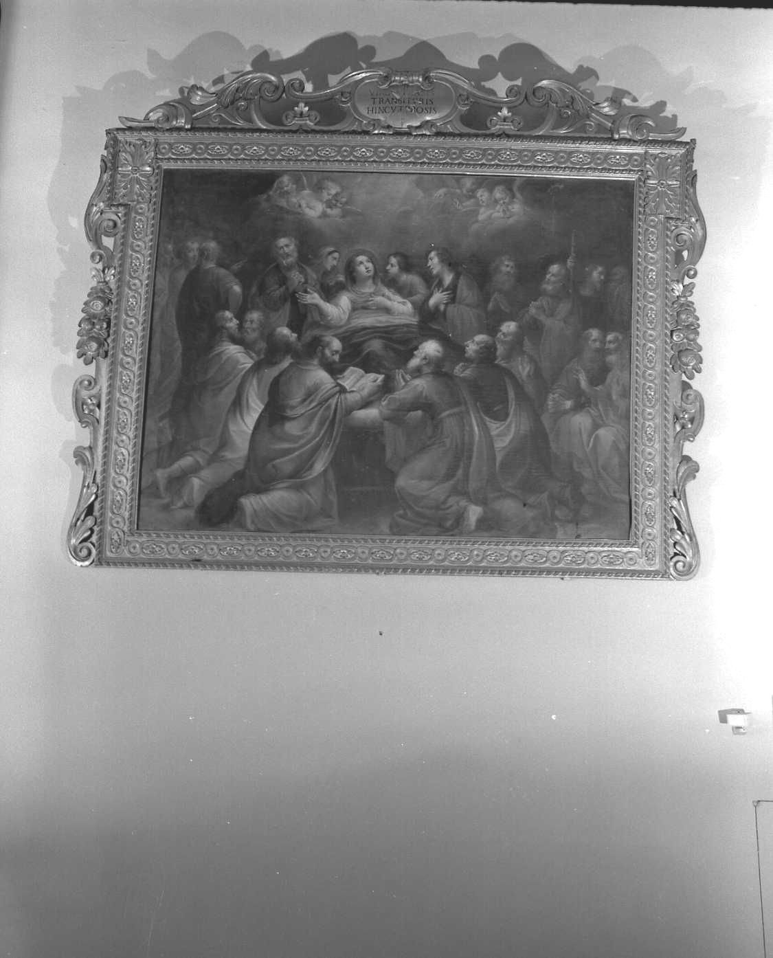 transito della Madonna (dipinto) di Spisanelli Vincenzo (sec. XVII)