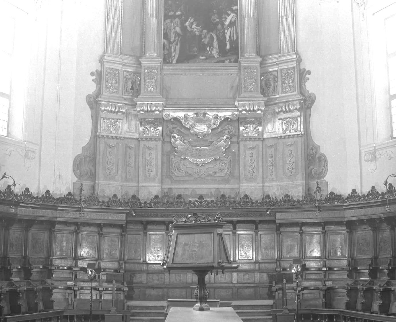 Motivi decorativi geometrici e vegetali stilizzati (decorazione pittorica) - ambito bolognese (sec. XVII)