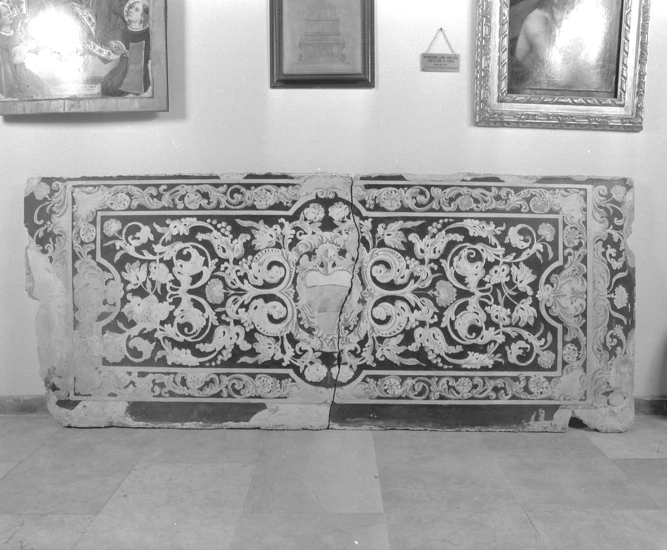 paliotto - ambito emiliano (ultimo quarto sec. XVII)