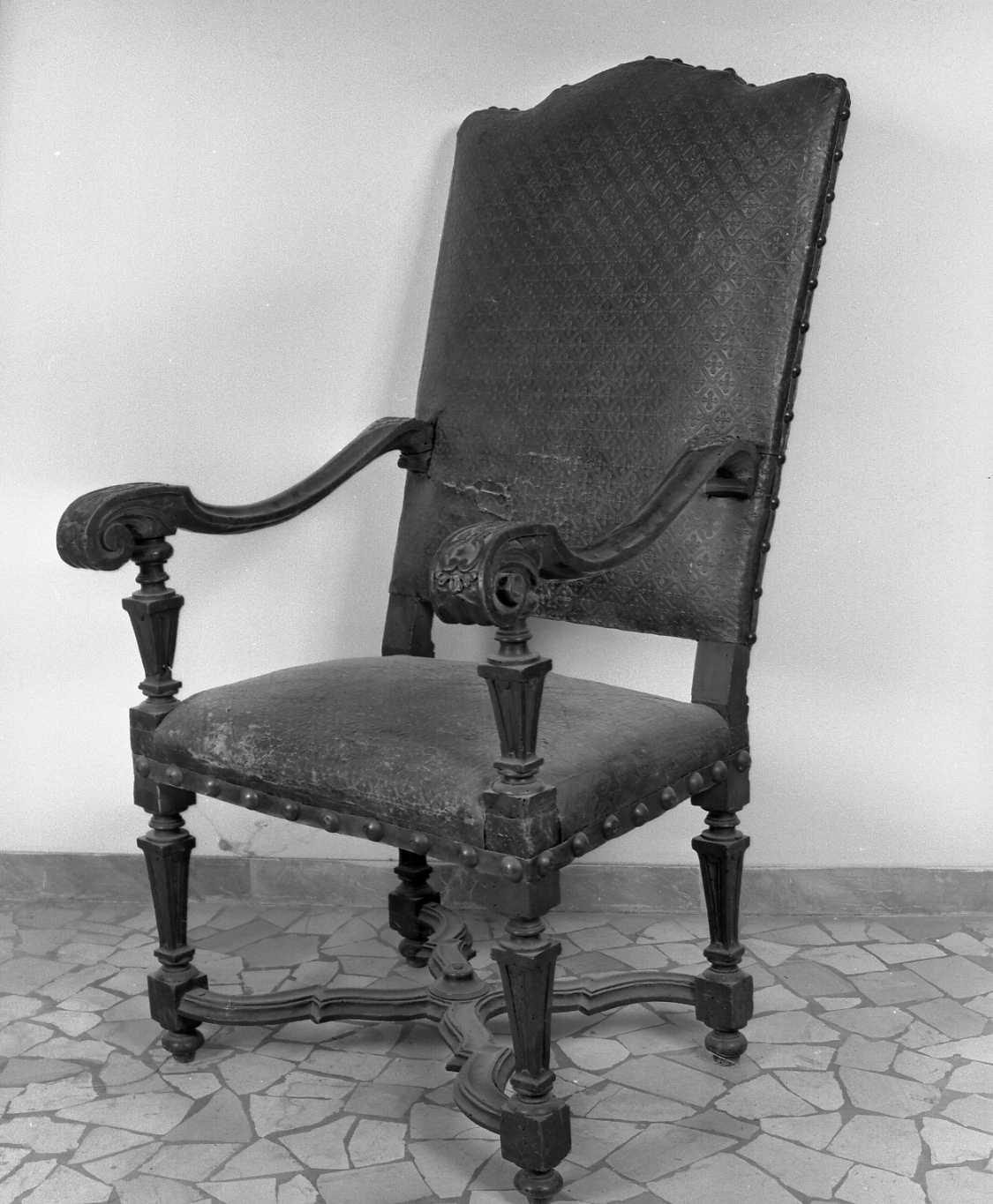 servizio di sedie, insieme - ambito emiliano (secc. XVII/ XVIII)